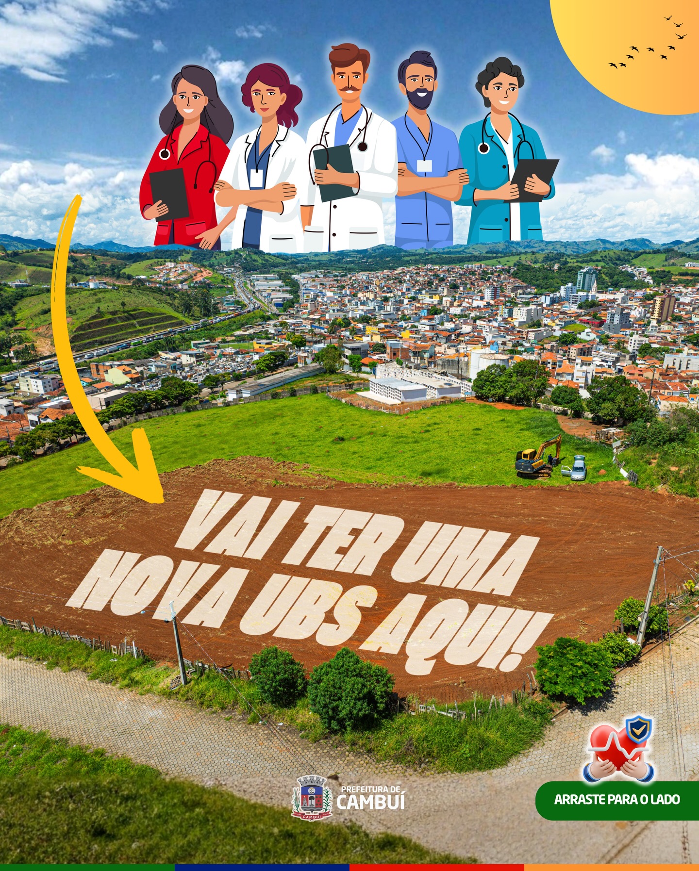 Post do instagram da Prefeitura de Mandirituba