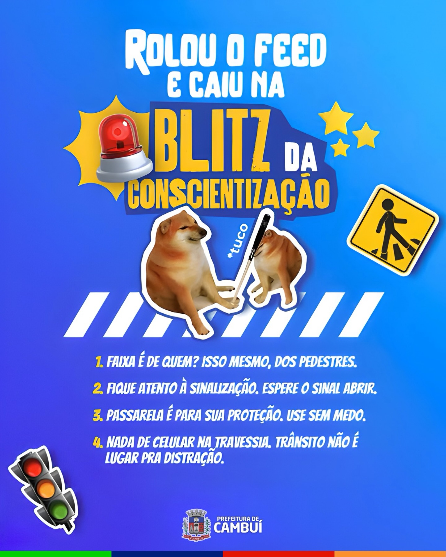 Post do instagram da Prefeitura de Mandirituba