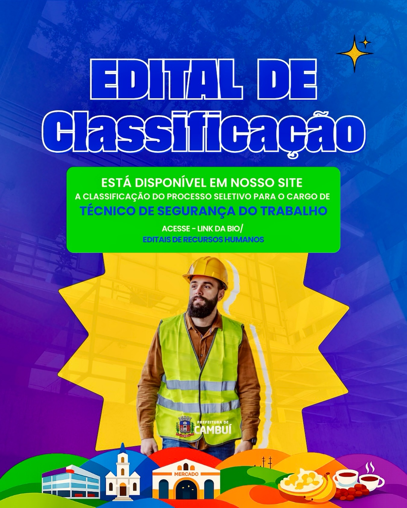 Post do instagram da Prefeitura de Mandirituba