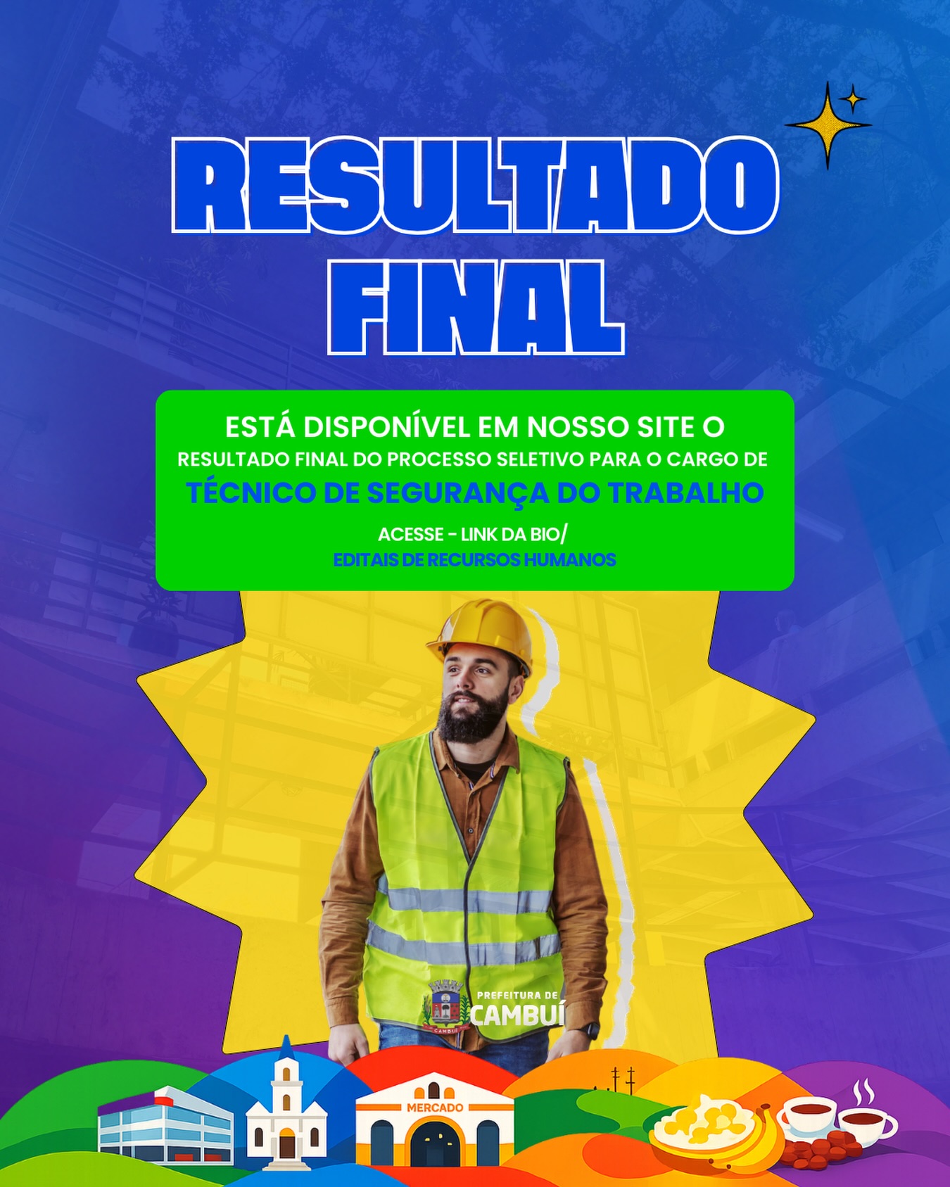 Post do instagram da Prefeitura de Mandirituba