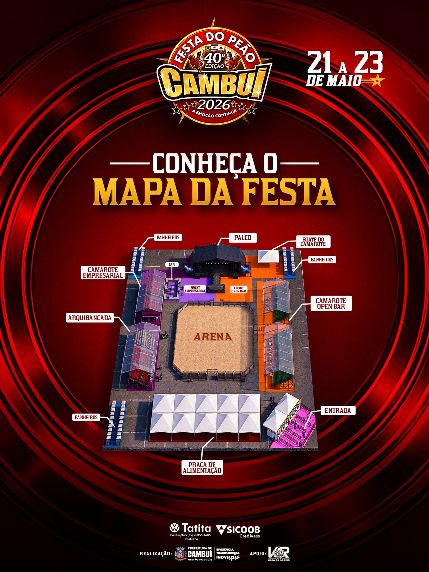 Post do instagram da Prefeitura de Mandirituba