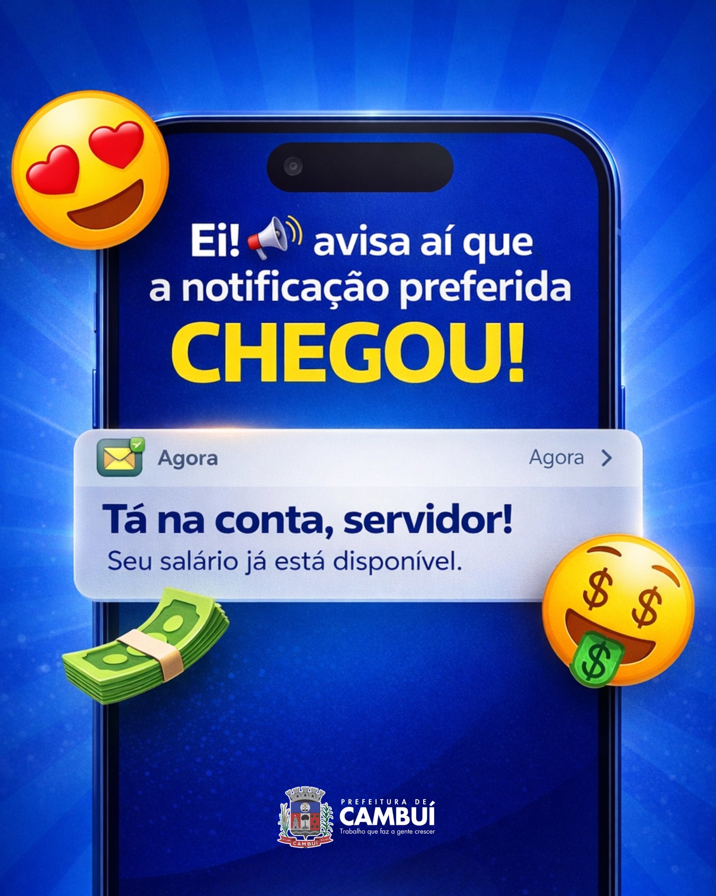 Post do instagram da Prefeitura de Mandirituba