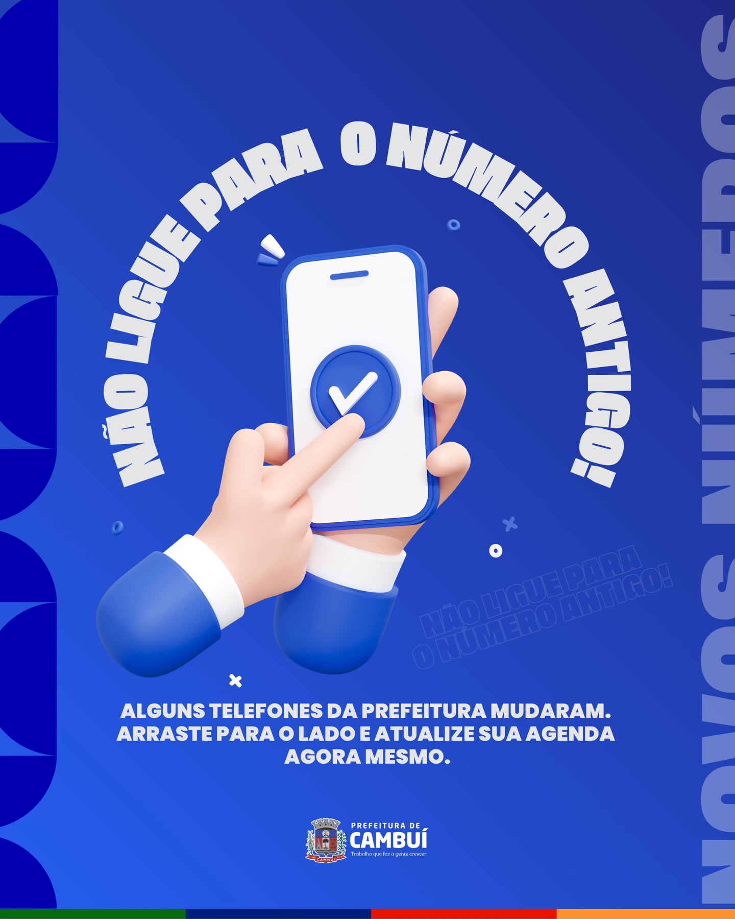 Post do instagram da Prefeitura de Mandirituba