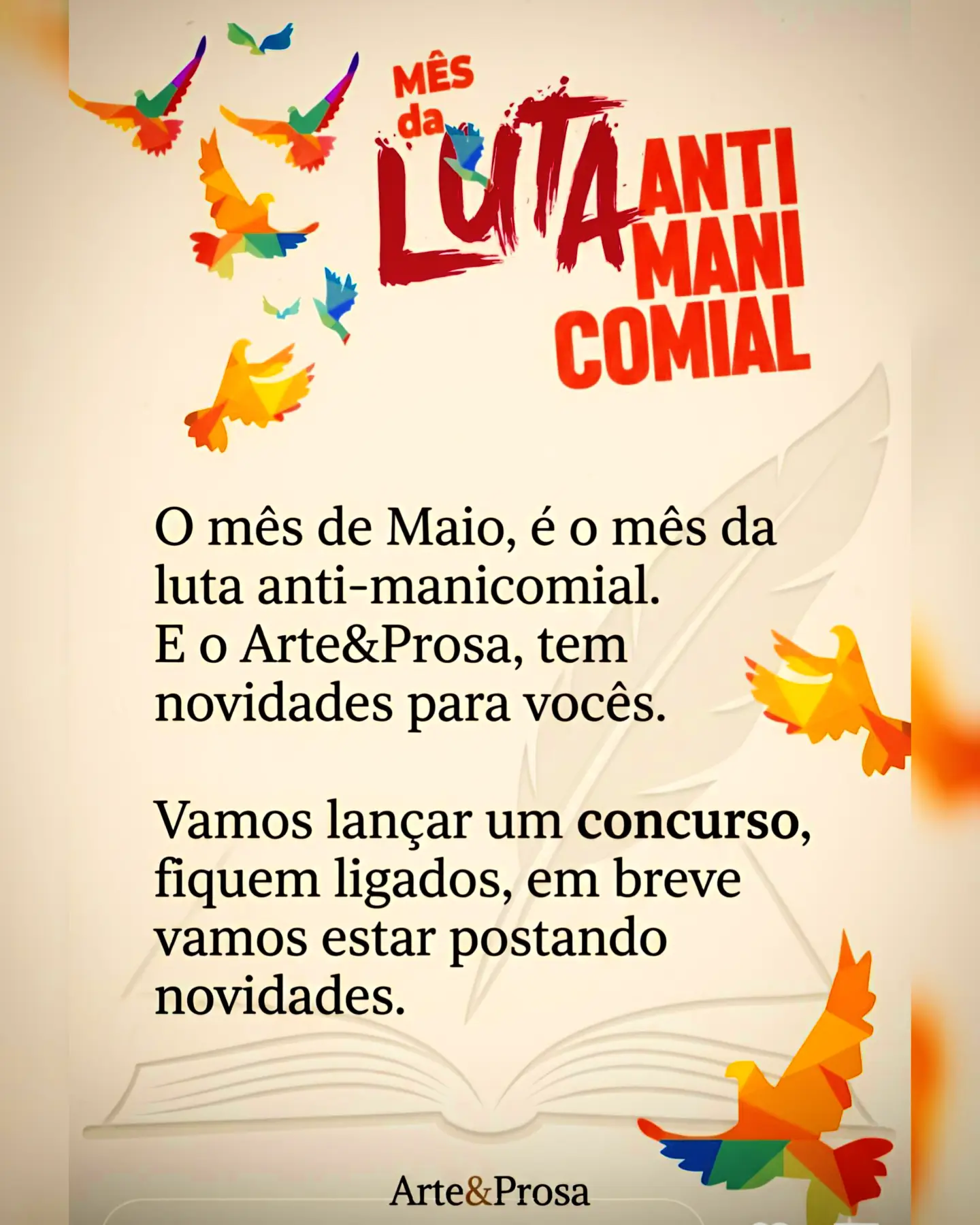 Post do instagram da Prefeitura de Mandirituba