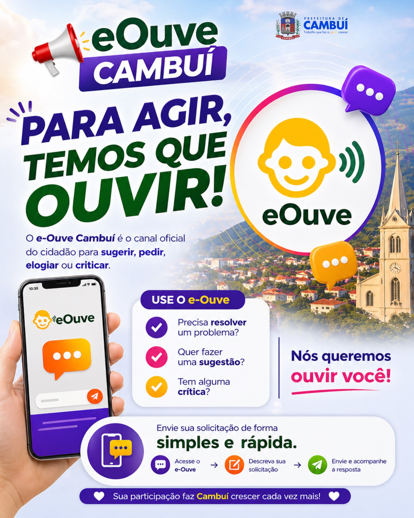 Post do instagram da Prefeitura de Mandirituba