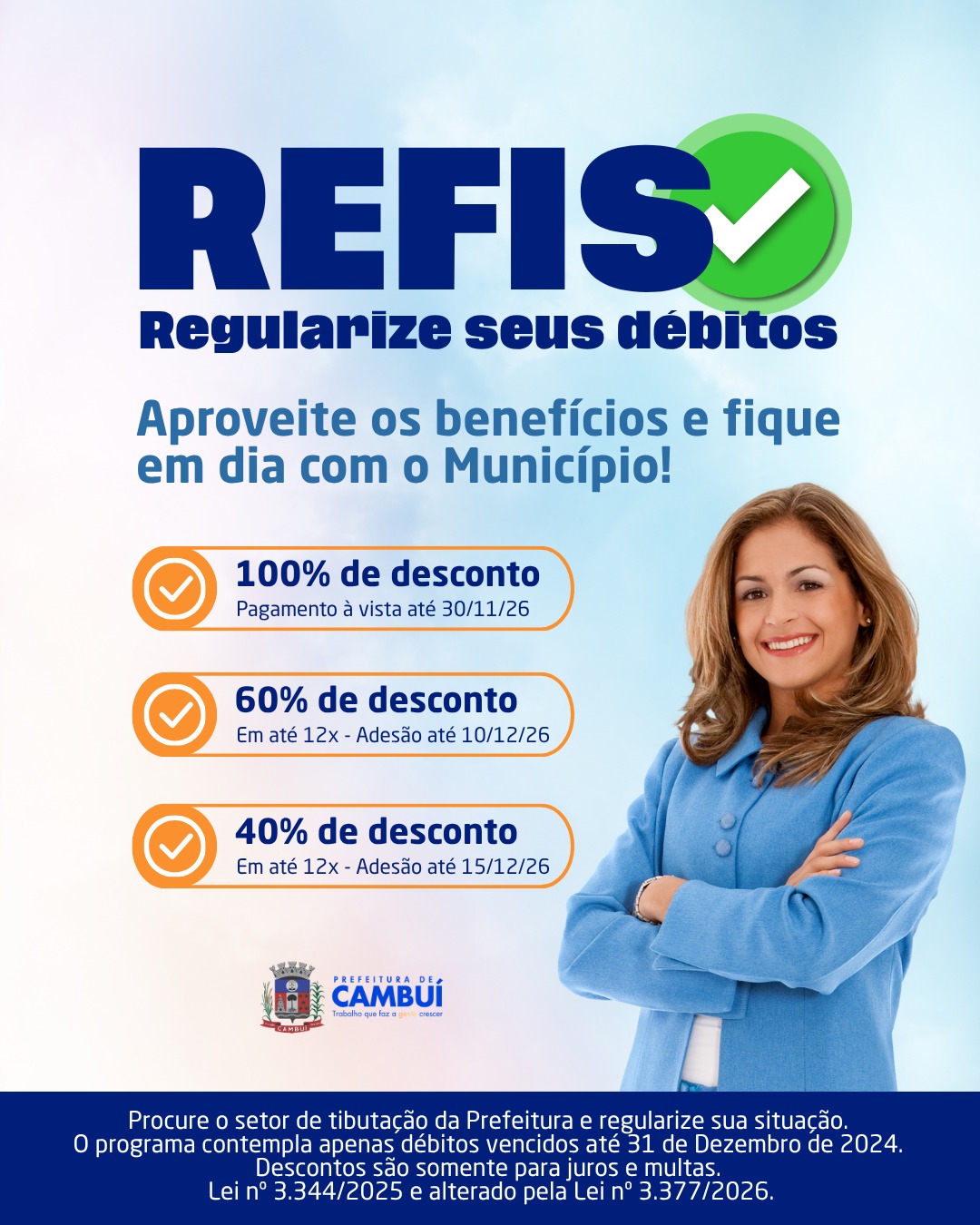 Post do instagram da Prefeitura de Mandirituba