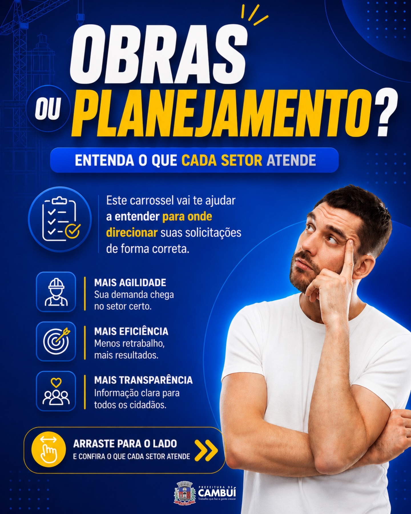 Post do instagram da Prefeitura de Mandirituba