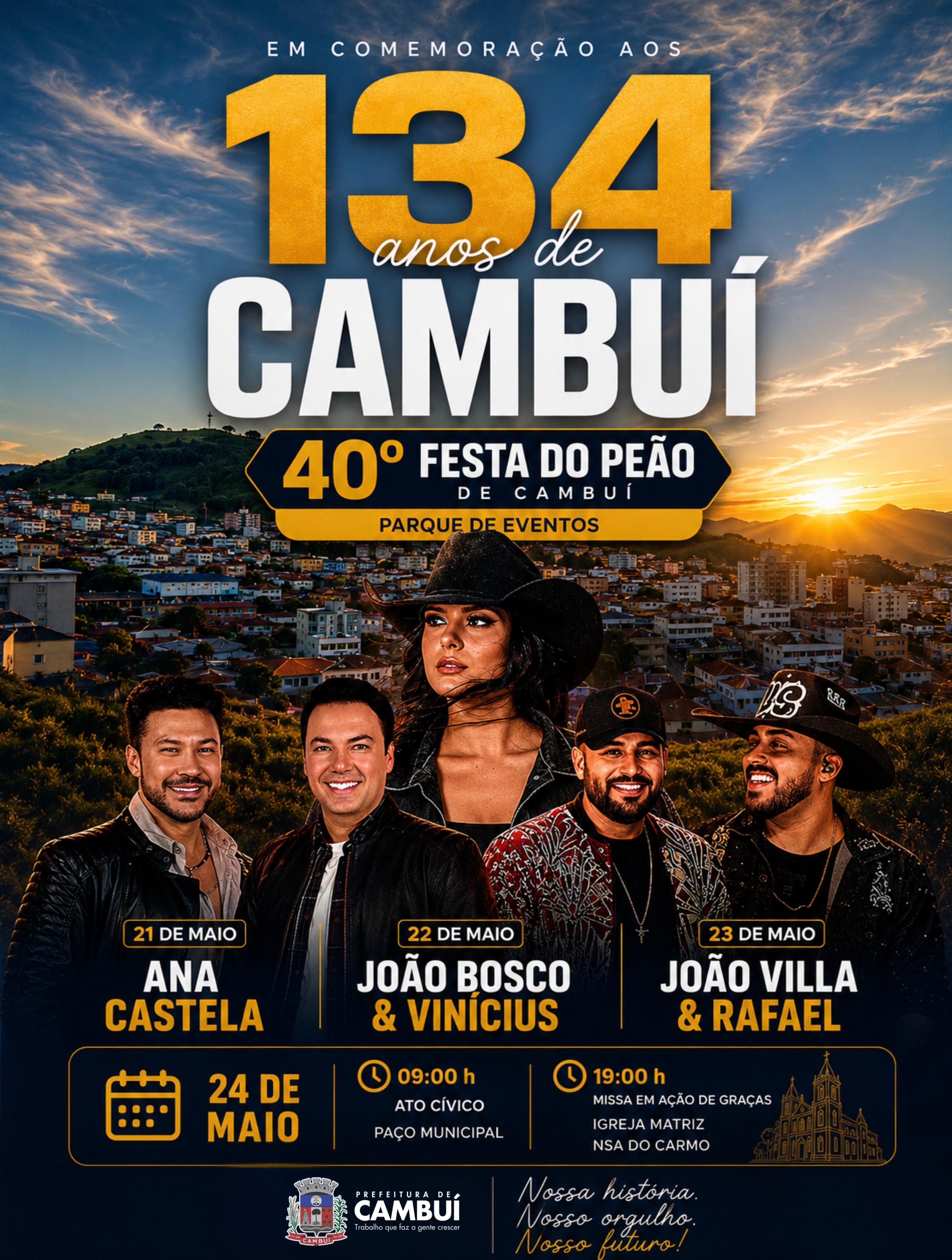 Post do instagram da Prefeitura de Mandirituba