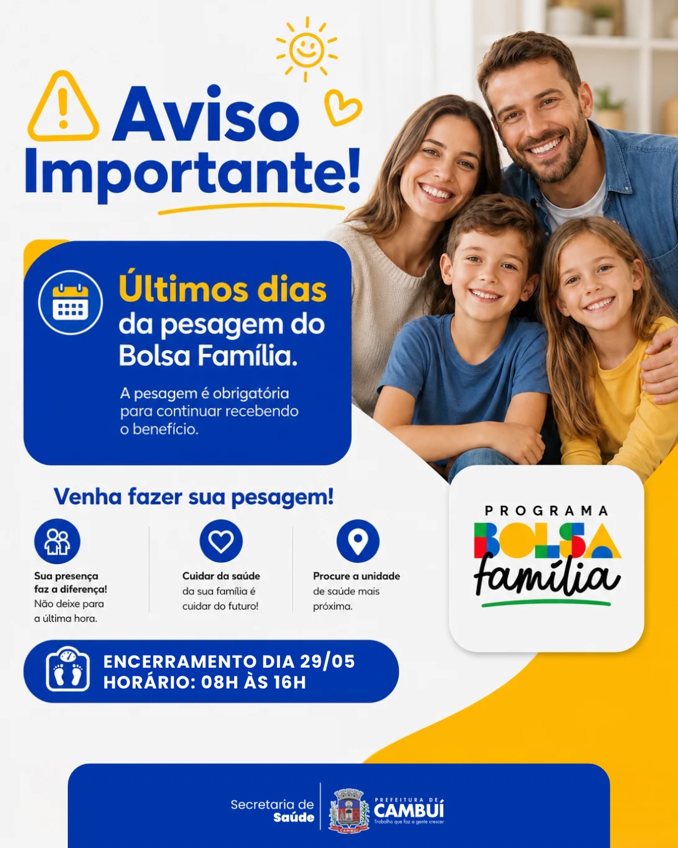 Post do instagram da Prefeitura de Mandirituba