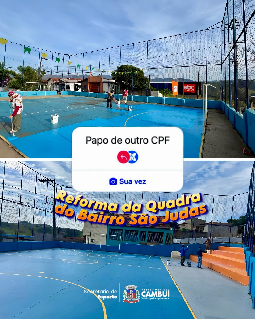 Post do instagram da Prefeitura de Mandirituba