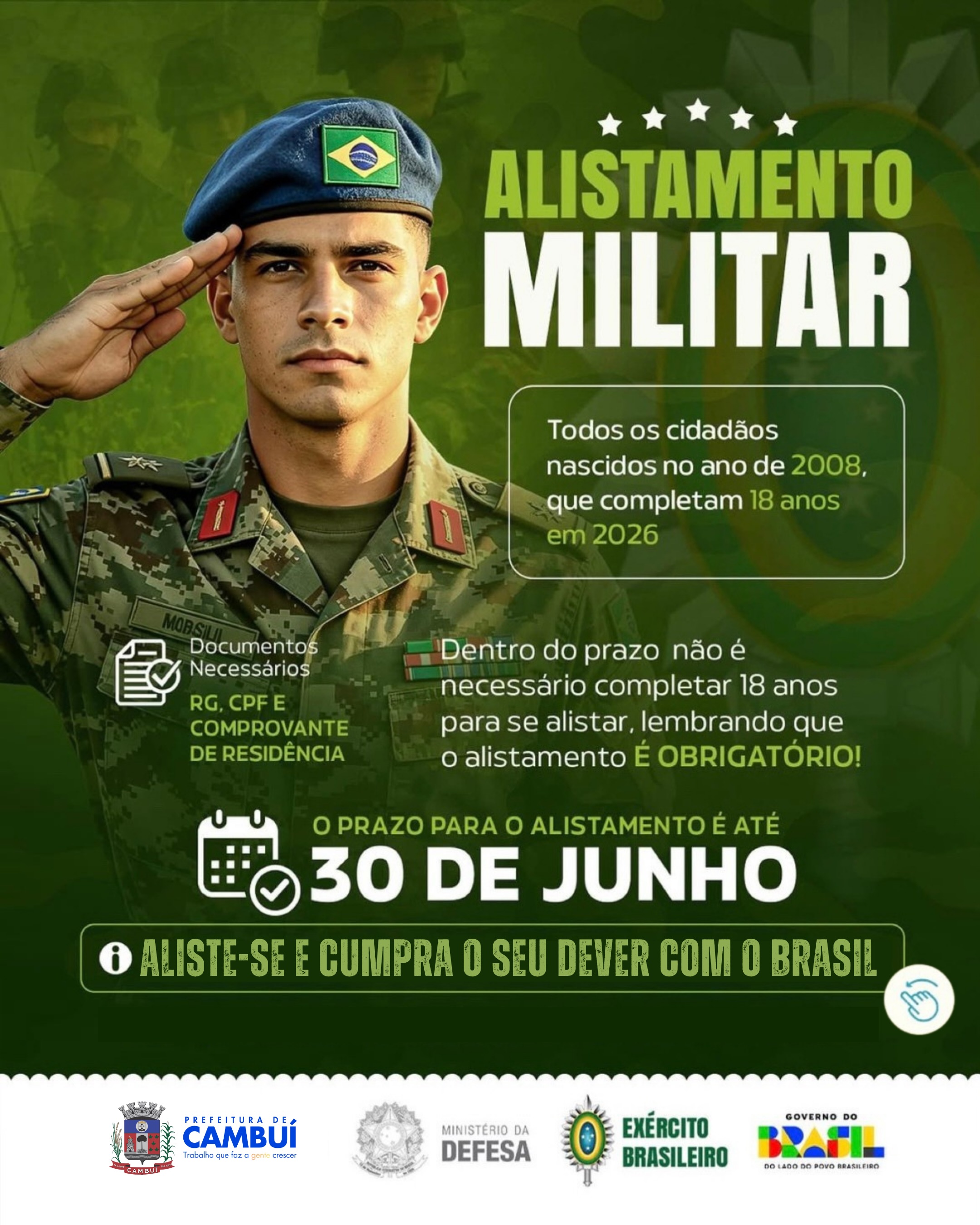 Post do instagram da Prefeitura de Mandirituba