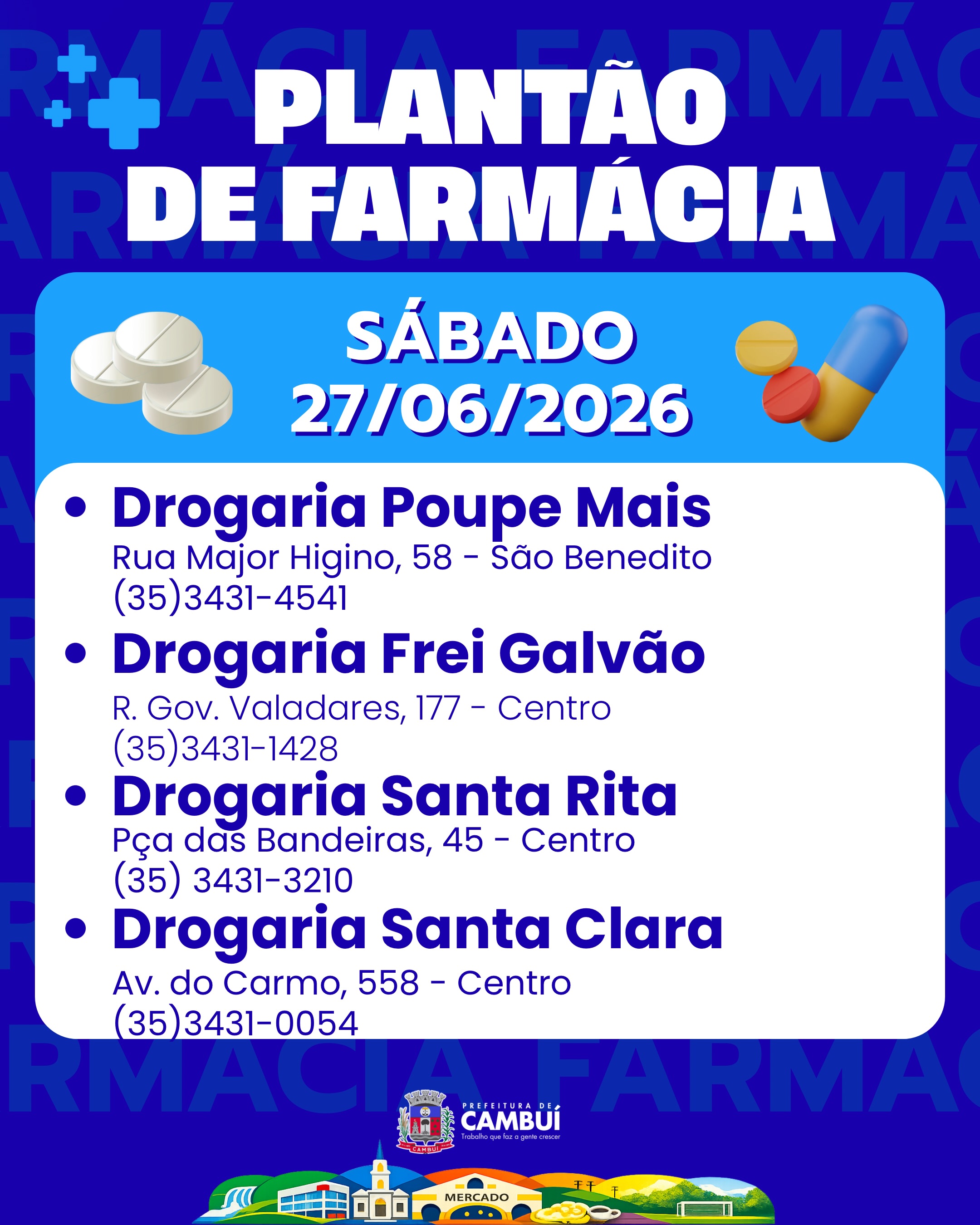 Post do instagram da Prefeitura de Mandirituba