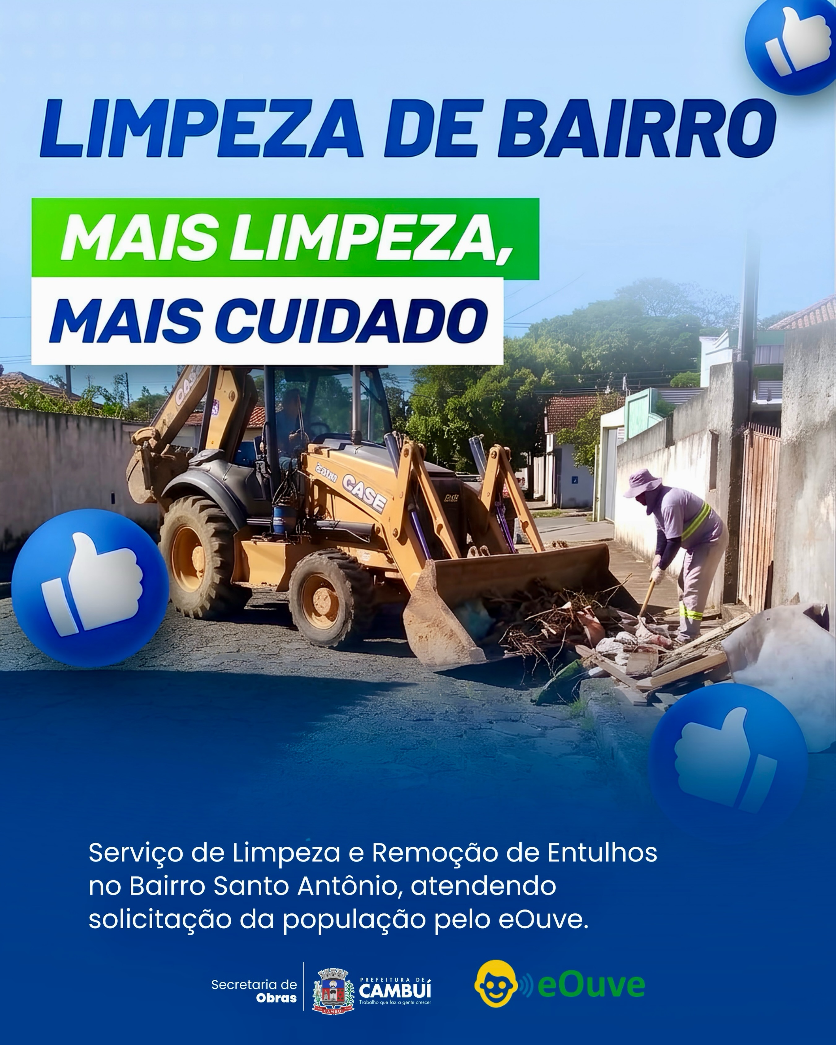 Post do instagram da Prefeitura de Mandirituba