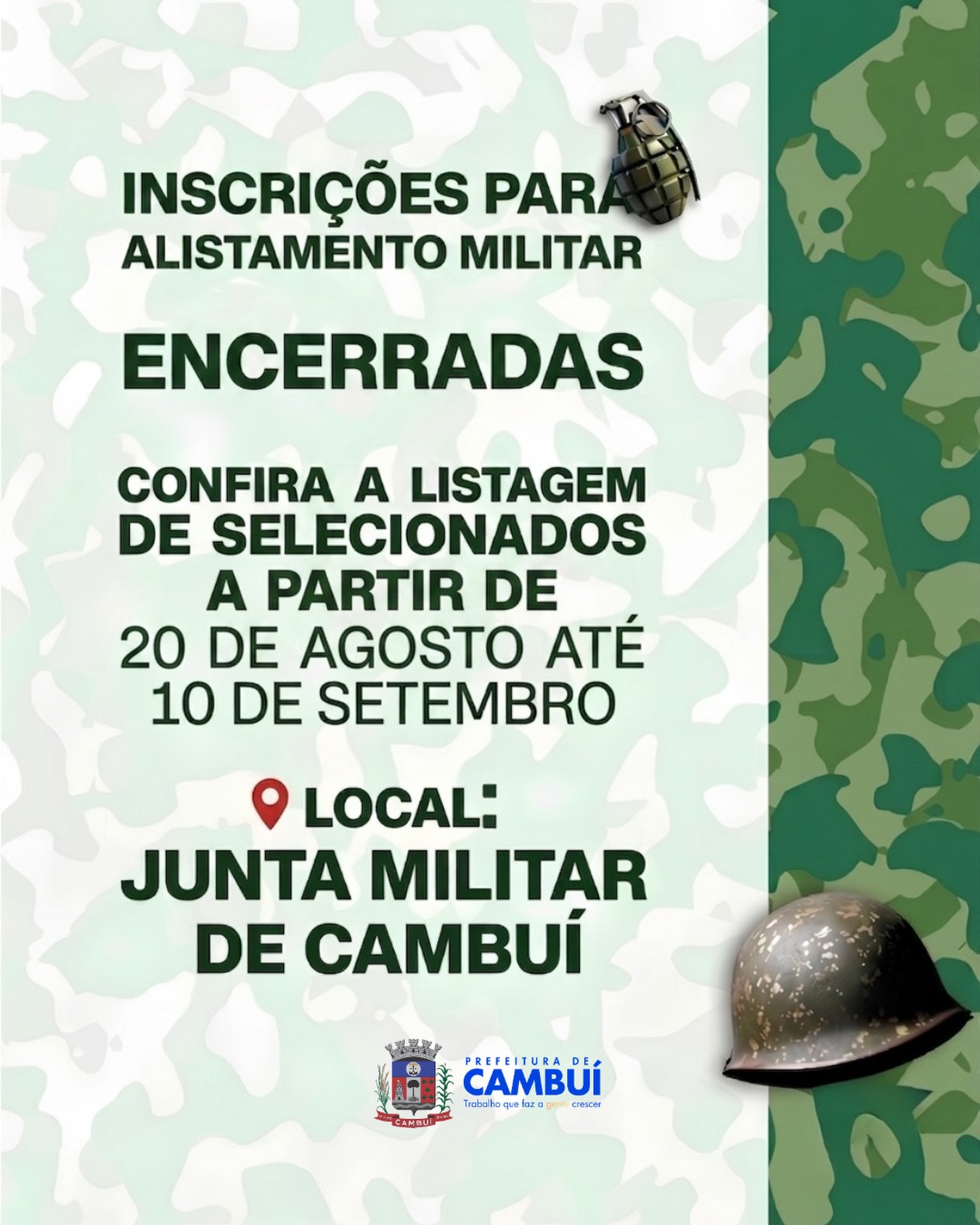 Post do instagram da Prefeitura de Mandirituba