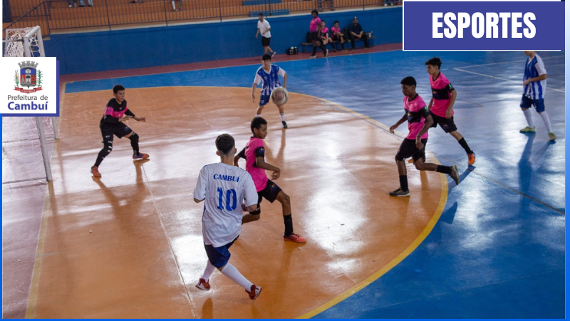 CAMBUÍ BRILHA NAS SEMIFINAIS DA TAÇA FUTSAL DE BASE 2024